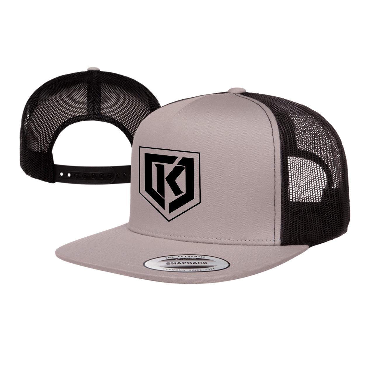Casquette Snapback 'Trucker' avec Filet/Mailles Visière Plate
